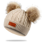 Compact and Stylish Baby Cap (Beige)